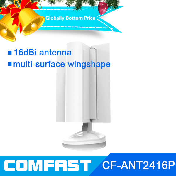 New Comfast CF ANT2416P 16dBi High Gain wifi antenna With Wings Communication Adjustable Antenna with free