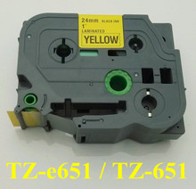 651 Compatible Label Tape ptouch TZe651, TZ651 label tapes