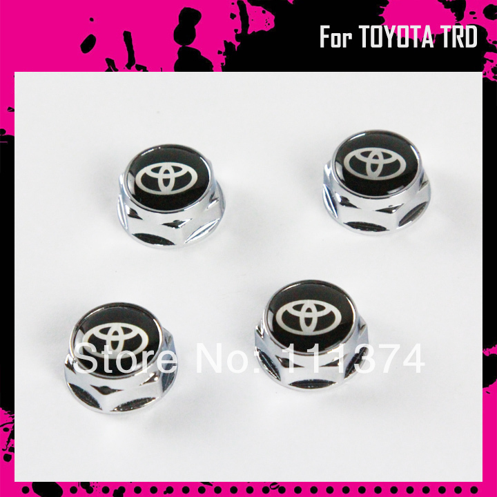 Screws for license plate toyota