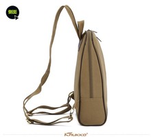 KAUKKO 2014 new design students backpack 100 cotton canvas Vintage style bag women bag retail and