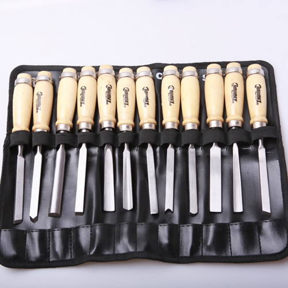 Купить 12pcs/lot профессиональная резьба по дереву, стамески резьбе ...