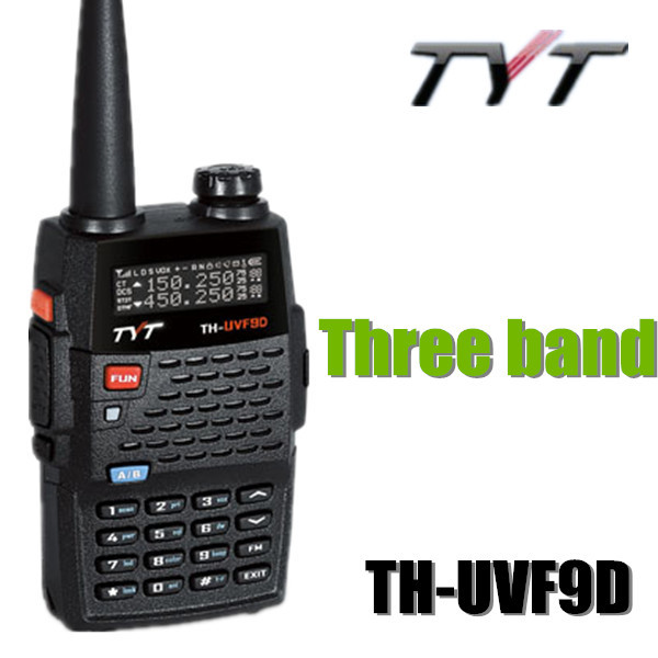 TYT TH UVF9D 136 174 400 480MHz walkie talkie VHF UHF Dual Band Radio Handheld Tranceiver