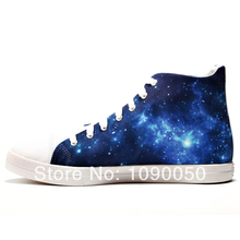 2014 spring and summer graffiti high canvas shoes lovers shoes couples sneakers Eur 35 36 41