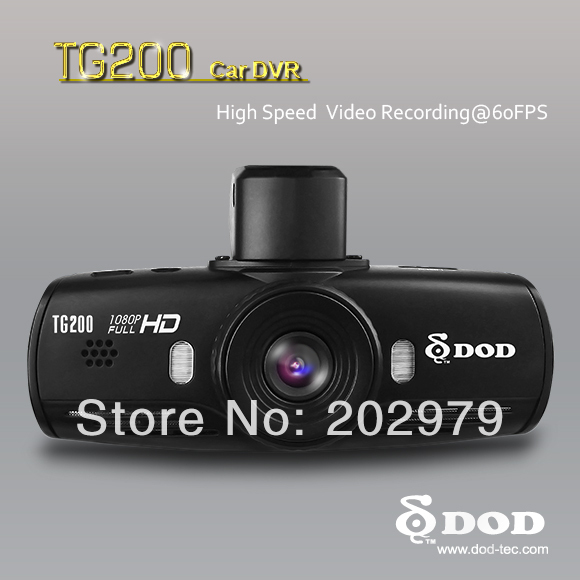 NEW ARRIVAL 100 original DOD TG200 Car DVR 1080P 30FPS Full HD 1920 x 1080 Car