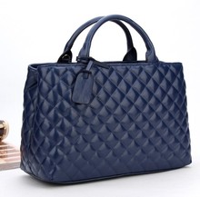 Head layer cowhide Dimond bag women s plaid genuine leather handbag messenger bag fashion cowhide ladies