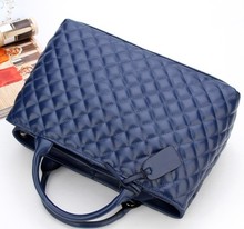 Head layer cowhide Dimond bag women s plaid genuine leather handbag messenger bag fashion cowhide ladies