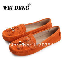 Free Shipping 2014 New Fashion Women s Summer Flats Ladies Genuine Leather Shoes Female Casual Flats