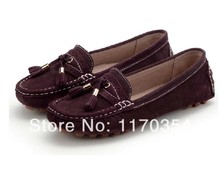 Free Shipping 2014 New Fashion Women s Summer Flats Ladies Genuine Leather Shoes Female Casual Flats