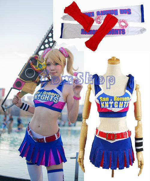 Купить Lollipop chainsaw косплей костюм любого размера в интернет ...