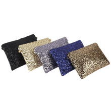 Dahong ladies bling paillette cosmetic bag dinner day clutch x0051  Free Shipping
