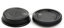 2pcs Pentax set pk slr camera body cap rear lens cap front cover