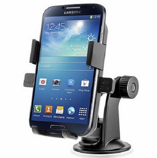 Free shipping Car Auto univarsal windshield Mount Holder bracket for Iphone 4 5 Samsung Galaxy s3