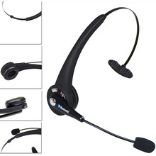 Gaming Headset Bluetooth 3.0 Wireless Headphone Handsfree Headset with Microphone Black for Playstation 3 PS3 PC Cell Phone