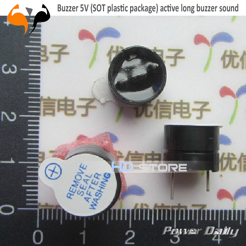 Купить 100 шт 5v активных электромагнитный зуммер в интернет-магазине с ...