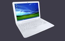 Free shipping 13 3 inch cheapest ultrabook laptop notebook intel D2500 1 86GHZ dual core 2GB