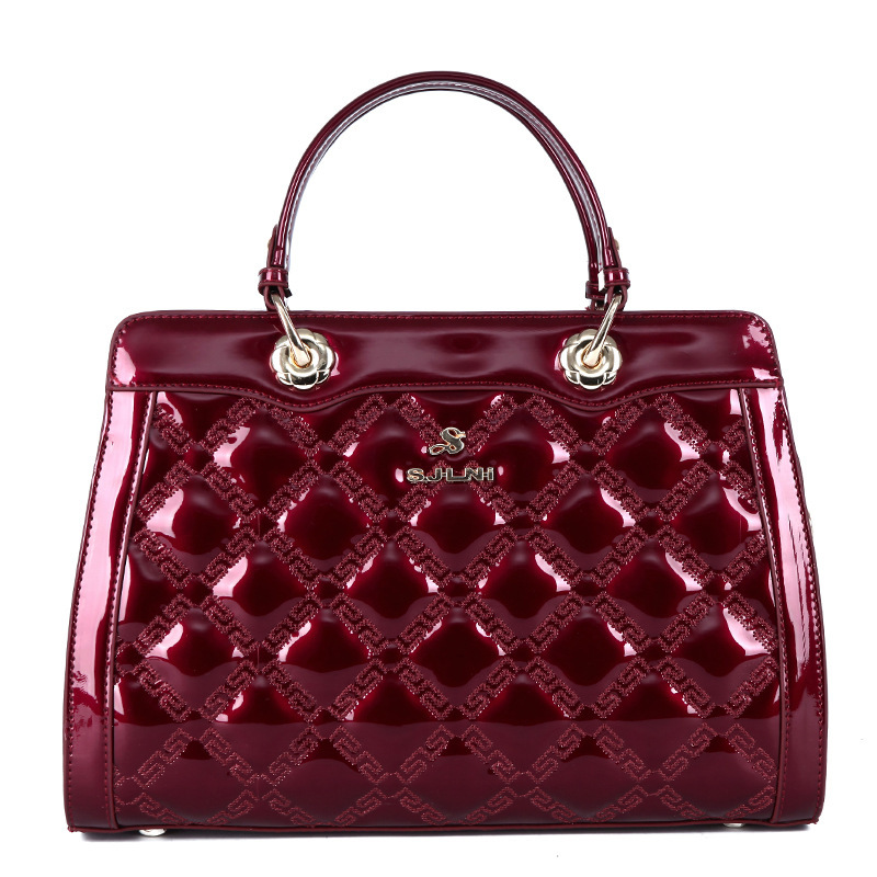 2015 new European High quality patent women evening bags Luxury women messenger bags Noble princess Fashion
