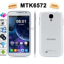 Original Doogee Voyager DG300 White Android 4.1 Phone MTK6572 1.0GHz Dual Core 5″ IPS 480×854 4GB ROM WCDMA GPS AGPS