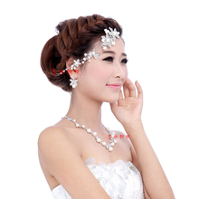 The bride accessories the bride hair accessory set hair accessory flower hair accessory rhinestone marriage accessories