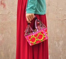 Free Shipping Embroidery coin purse women s handbag cellphone bag vintage fashion key bag buggy bag