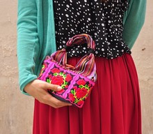 Free Shipping Embroidery coin purse women s handbag cellphone bag vintage fashion key bag buggy bag