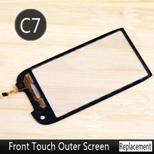 100%  Original Best Price For Nokia C7  Touch Screen Digitizer Front Glass Lens Part  Mobile Phone Repair Parts Replacement