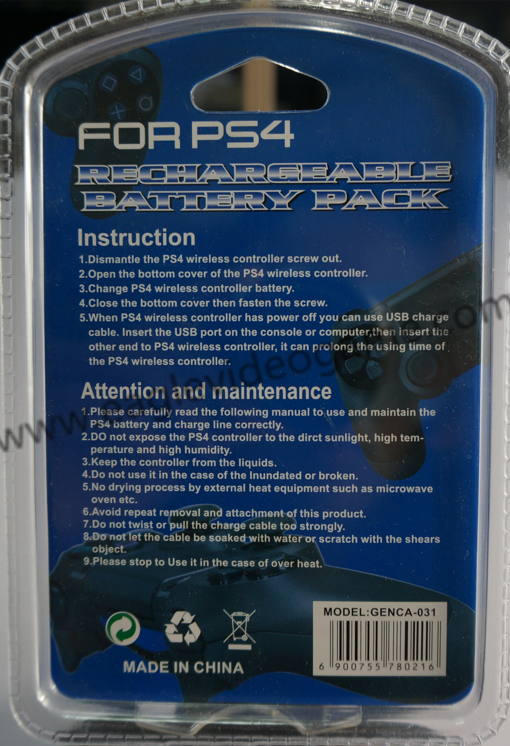 Купить для ps4 аккумулятор 2000mah аккумуляторная батарея в интернет ...