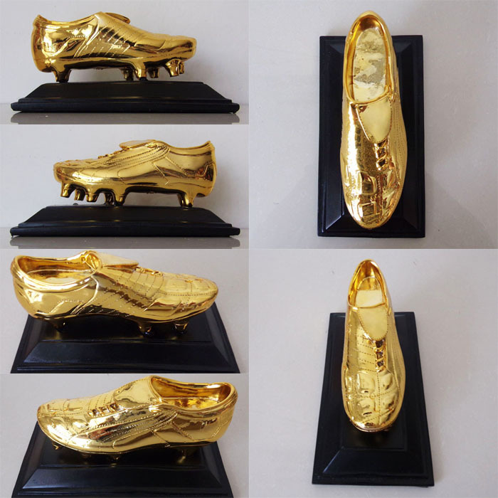  Soccer Cup Football Golden Boot Shoe Trophy Replica The Golden Boot    football boot trophy