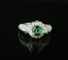 SGLOVE- Lord Series !18K Gold Plated &100% Austrian Crystals Insert Emerald Refinement Ring Wholesale Jewelry mixed lots