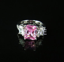 SGLOVE- Lord Series !18K Gold Plated &100% Austrian Pink Crystals Inserted Temperament Ring Wholesale Jewelry mixed lots