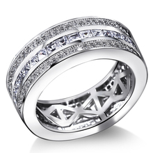 Day gift fashion luxury 18k gold female accessories zircon ring