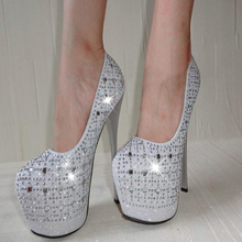 Women s High Heels Platform Stiletto Pumps Party Dressy Prom Dance Sequins New NX61 NX80 