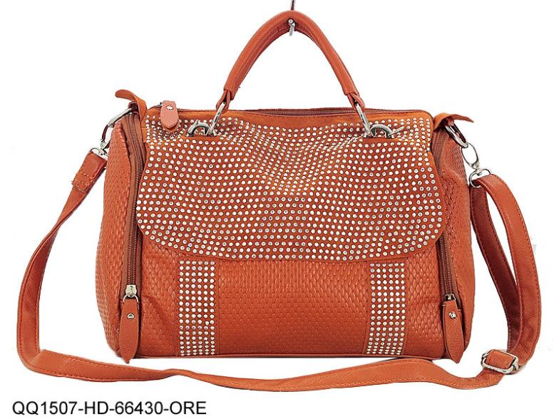 2014 new woman with a glass diamonds in single shoulder bag retro fashion PU leather AS