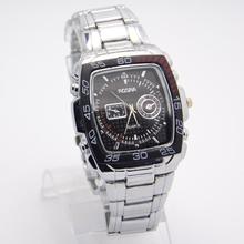 2014 New Fashion Men watch outdoor sports Stainless Steel Quartz watches Wrist Watch Wholesale RO-58-2