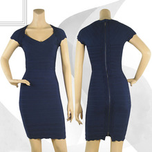 Free shipping new style High Quality Short Square Collar Good Elastic Women Sexy Ladies Party night