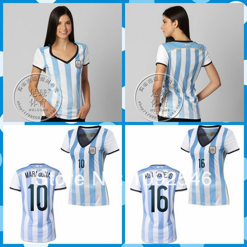 women's argentina soccer jersey