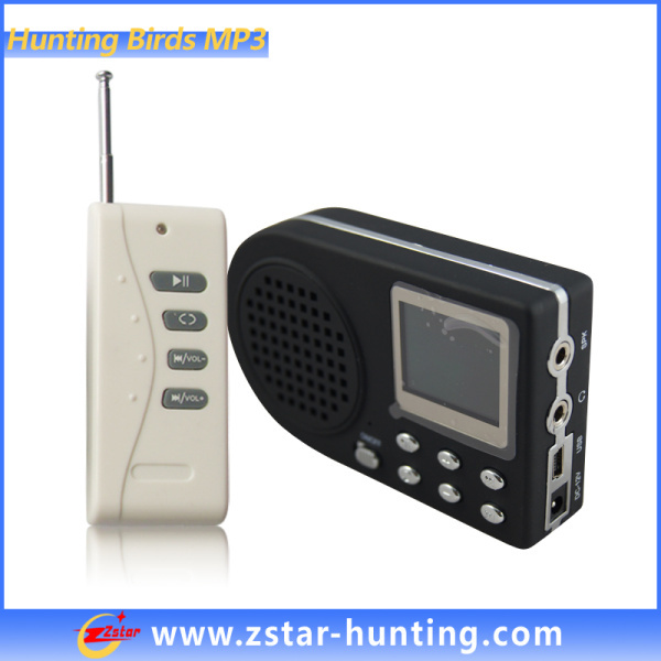 Electronics hunting mp3 bird caller sound player with Remote control hunting game decoy speaker