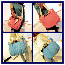 Hot Sale Woman’s Canvas Shoulder Bags Girl’s Large Capacity Handbags Womens New Spring bags Ladies New Designer bag One Piece