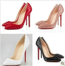 Thin heels high-heeled  female genuine leather platform 2014