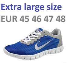 free shipping! Plus size light breathable gauze shoes sneakers for men women casual Large men’s 45 46 47 48 sport shoes!Hot sale