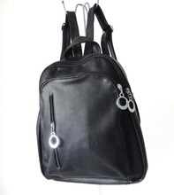 A107(black),Hot 2014 sale fashion Backpacks,waist bag,material:PU,30x33cm,3 different colors,packing: 1pcs/opp bag,Free shipping