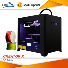  Free Shipping 3D Printer FlashForge Dual Extruder