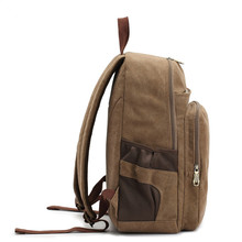 Free Shipping Best Quality Hot Sale Vintage Fashion Unisex Women Men Canvas Backpack Sport Hiking Bag