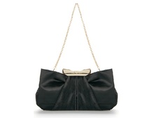 2014 New Up market Bow Banquet One Shoulder Day Clutch Bag Sac a main Handtasche Bolsas
