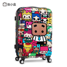free shipping Small box universal wheels trolley luggage travel bag set general luggage 20 24  wholesale
