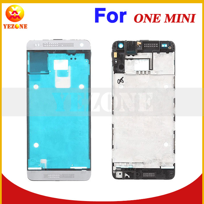 100 Original New Repair Parts Mobile Phone Black White Housing Cover Case For HTC One Mini
