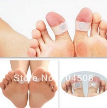 FD290 Slimming Health Silicone Magnetic Foot Massage Lose Weight Toe Rings ~2PCs
