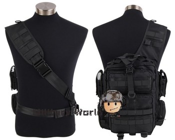 Airsoft Molle Shoulder Bag Assault Aslant Go Bag Transformers