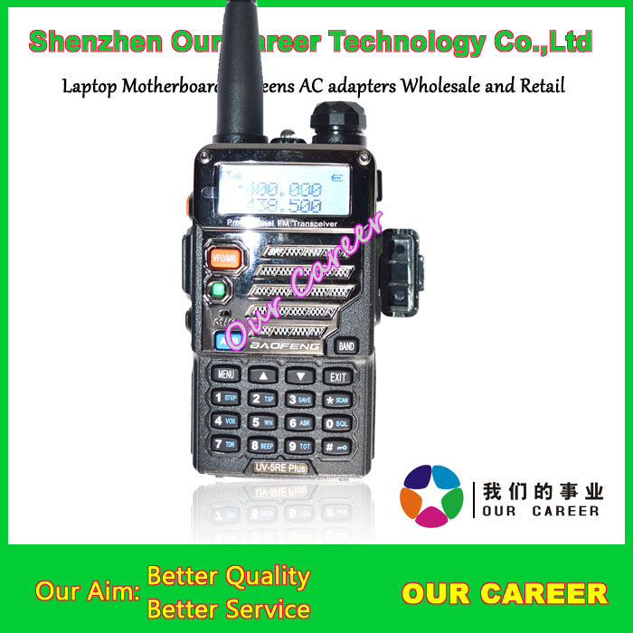 Original BAOFENG UV 5RE PLUS walkie talkie VHF UHF Dual Band Radio Handheld UV 5RE radio