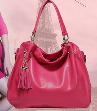 2015 hot selling women handbags genuine leather shoulder bag cowhide Leather tote party Messenger Bag 5