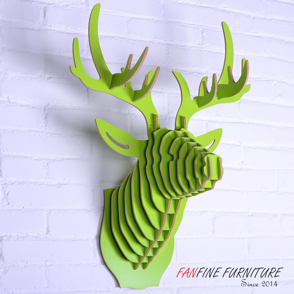 Fanfine Furniture Animal Deer Head Modern Stylish Fashion Art ...